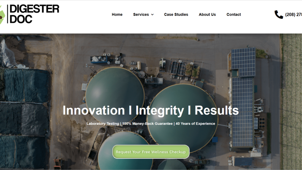 Digester Doc website